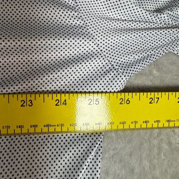NWT Collars & Co Quattro Flex Men Polka Dot Dress Shirt 3XL Firm Collar - Picture 9 of 11